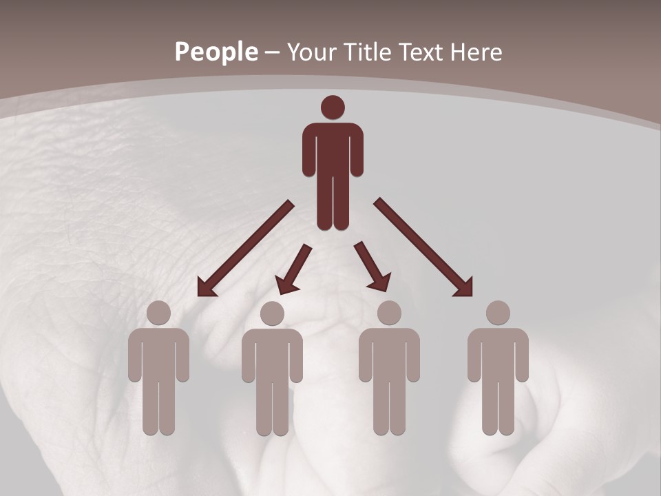 Happiness Harmony Male PowerPoint Template