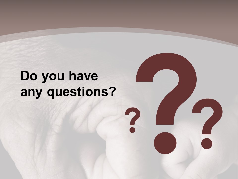 Happiness Harmony Male PowerPoint Template