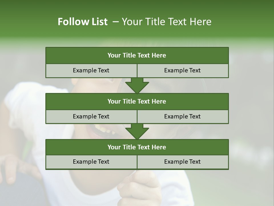 Recreation People Kid PowerPoint Template