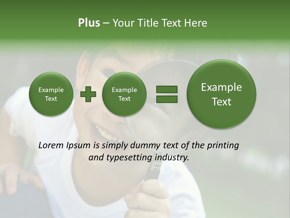 Recreation People Kid PowerPoint Template