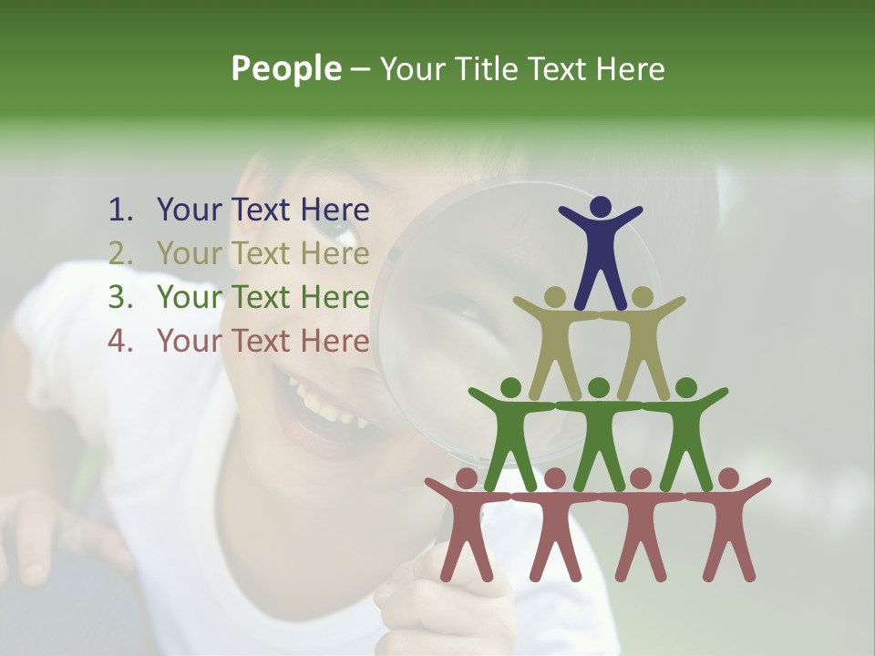 Recreation People Kid PowerPoint Template