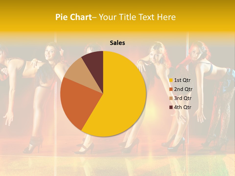 Women Pretty Entertainment PowerPoint Template