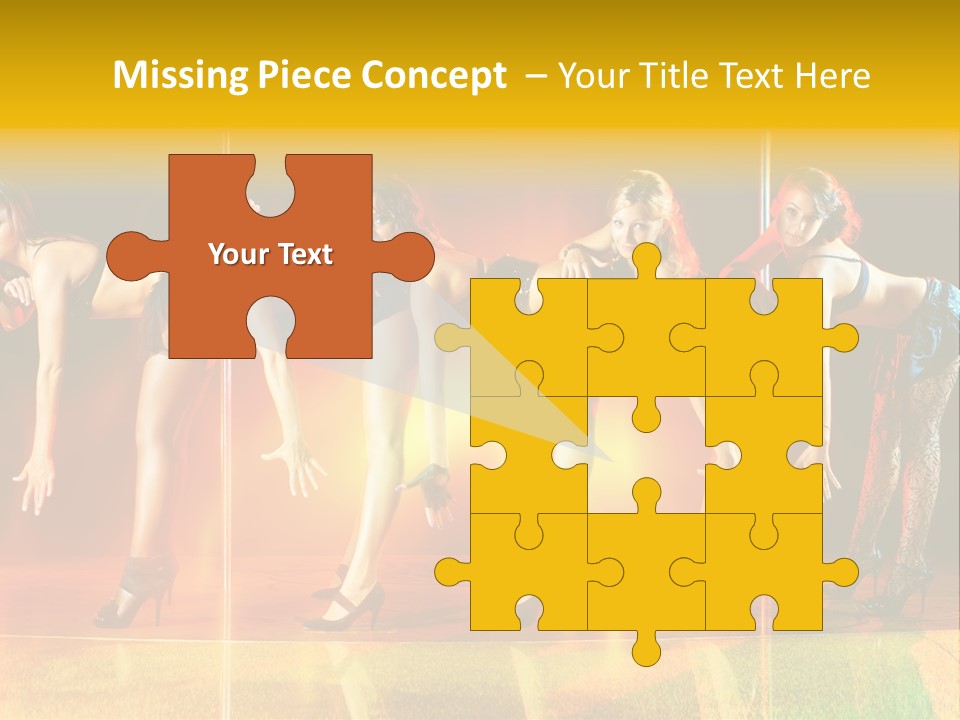 Women Pretty Entertainment PowerPoint Template