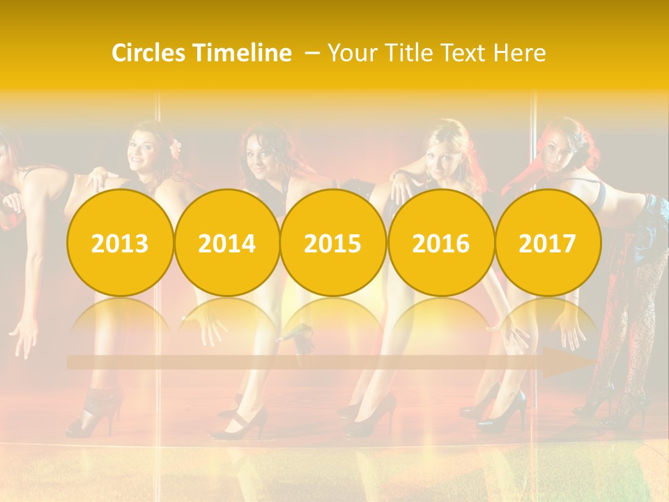 Women Pretty Entertainment PowerPoint Template