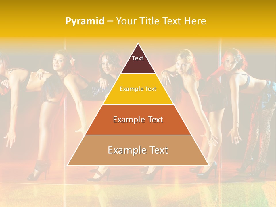 Women Pretty Entertainment PowerPoint Template