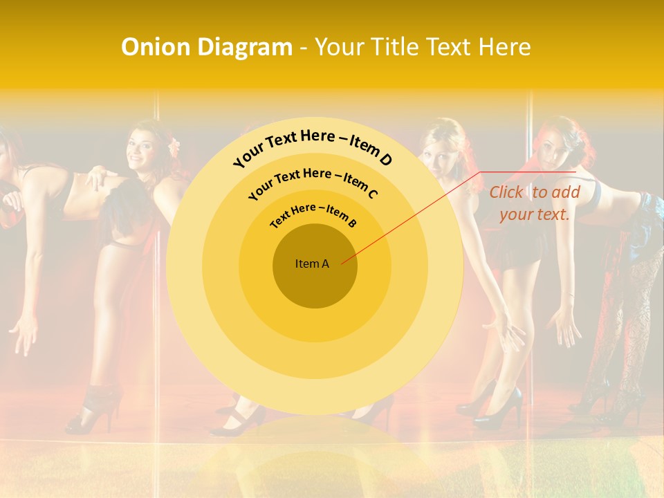 Women Pretty Entertainment PowerPoint Template