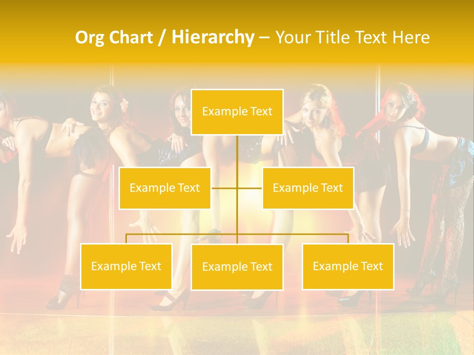 Women Pretty Entertainment PowerPoint Template