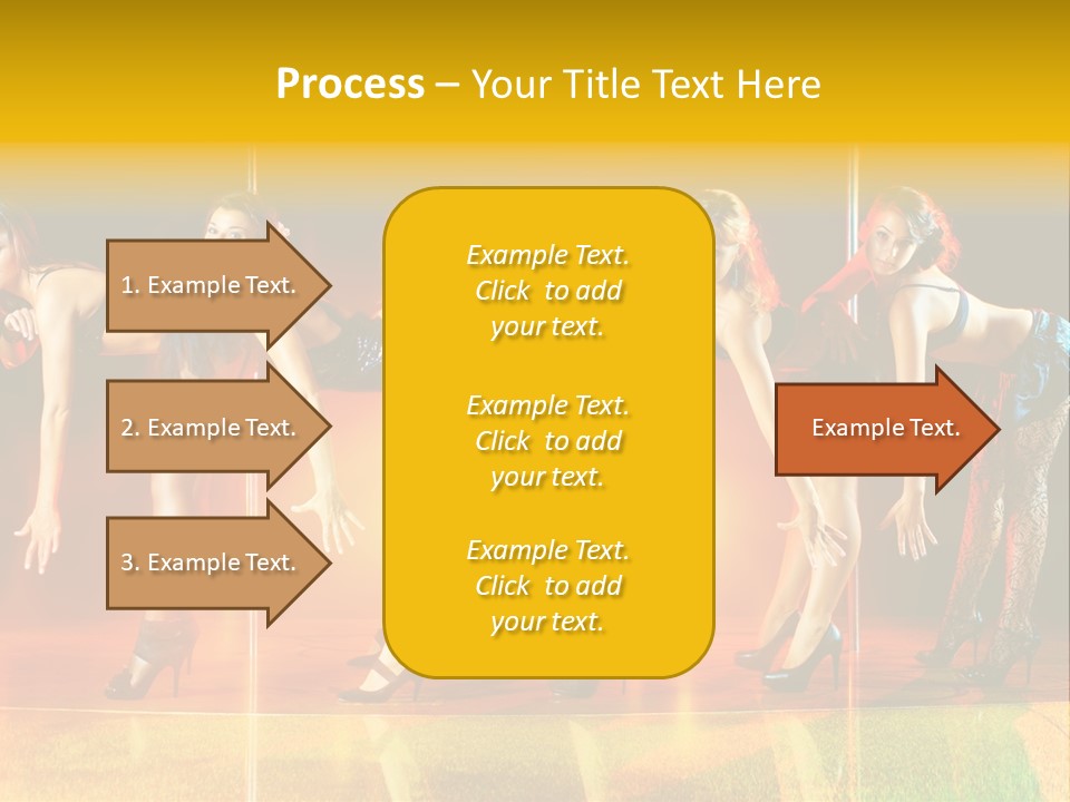 Women Pretty Entertainment PowerPoint Template