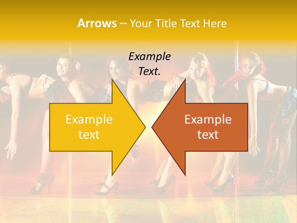 Women Pretty Entertainment PowerPoint Template