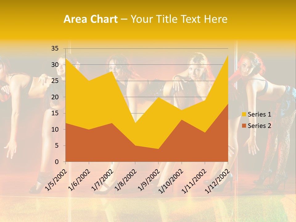 Women Pretty Entertainment PowerPoint Template
