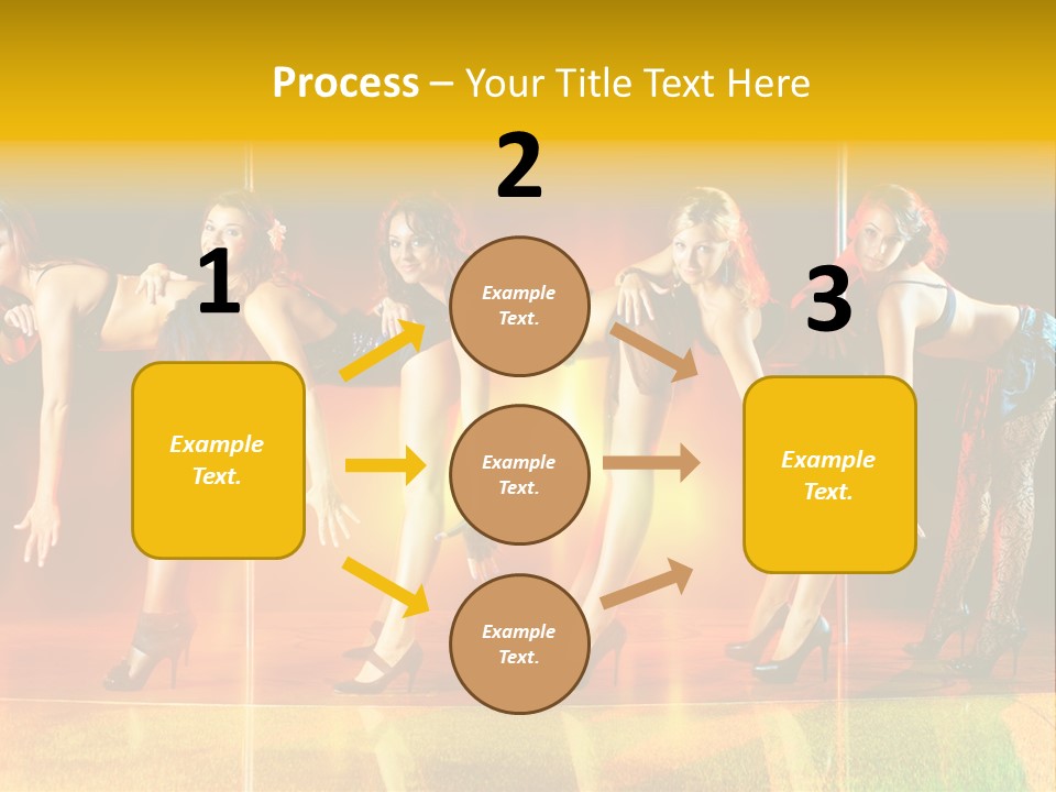 Women Pretty Entertainment PowerPoint Template