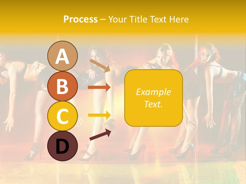 Women Pretty Entertainment PowerPoint Template