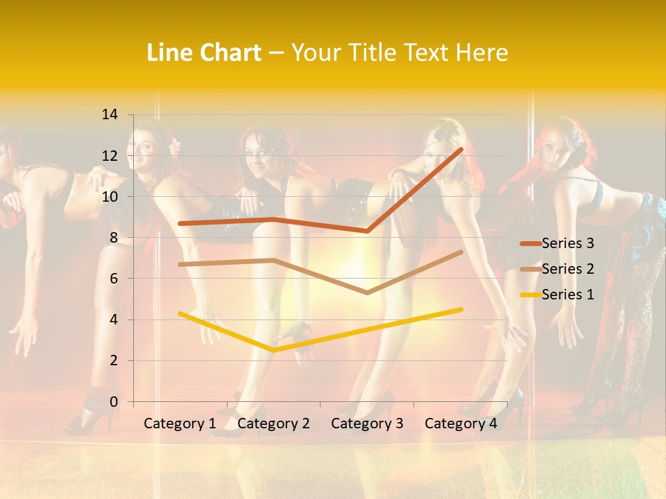 Women Pretty Entertainment PowerPoint Template