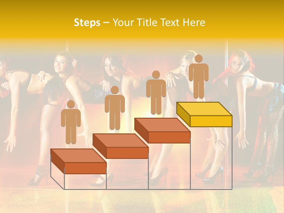 Women Pretty Entertainment PowerPoint Template