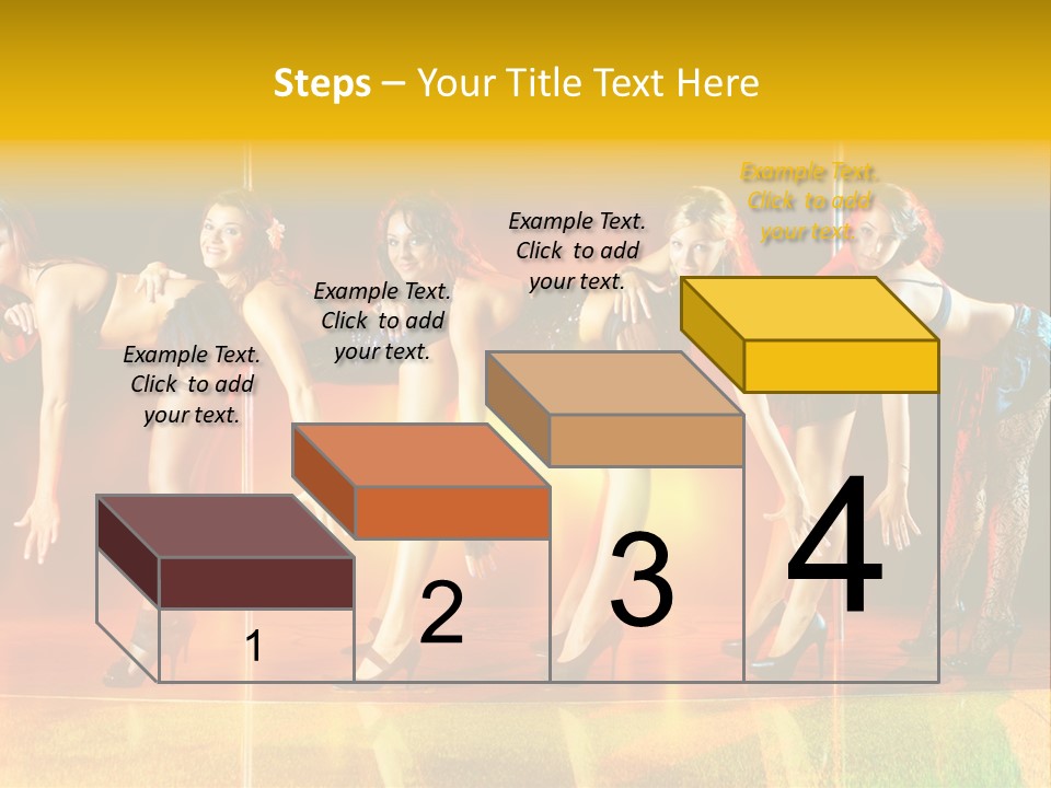 Women Pretty Entertainment PowerPoint Template