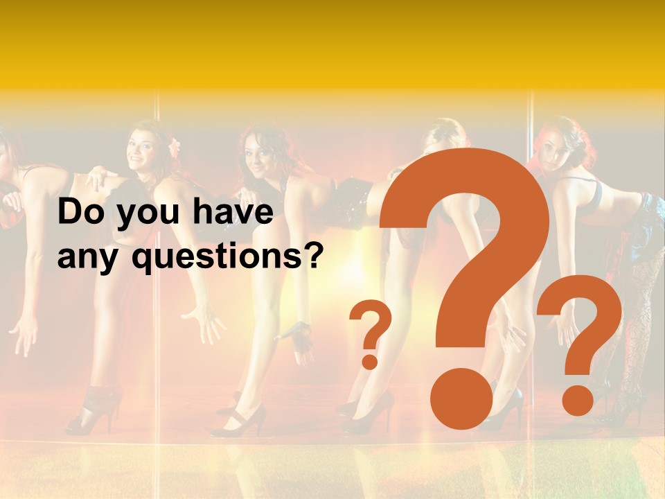 Women Pretty Entertainment PowerPoint Template