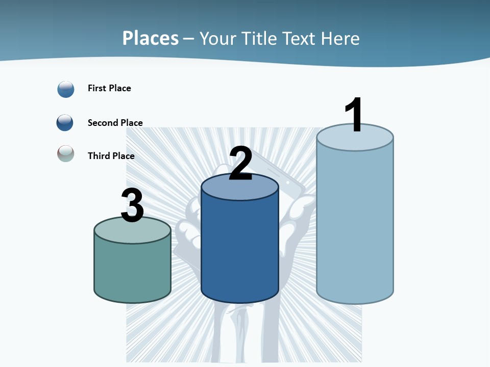 Telecommunication Advertise Application PowerPoint Template