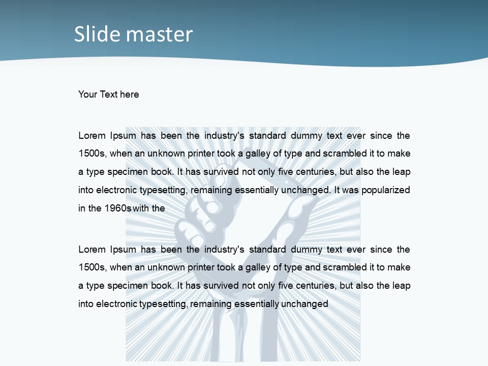 Telecommunication Advertise Application PowerPoint Template
