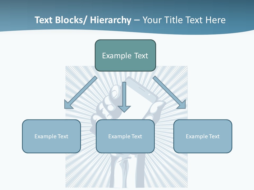 Telecommunication Advertise Application PowerPoint Template