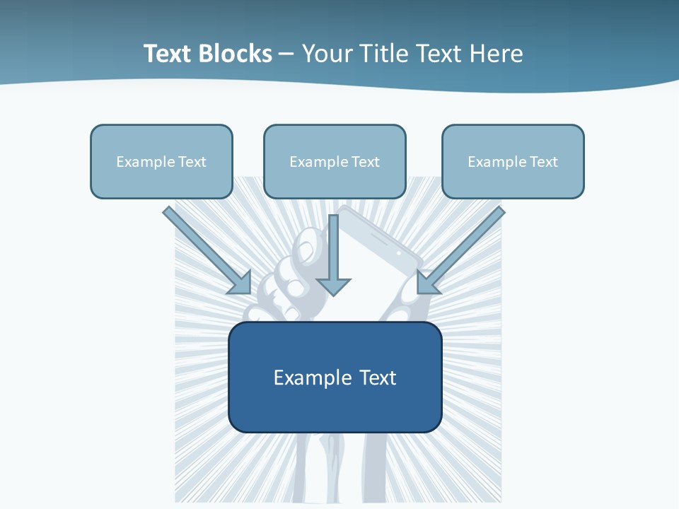 Telecommunication Advertise Application PowerPoint Template