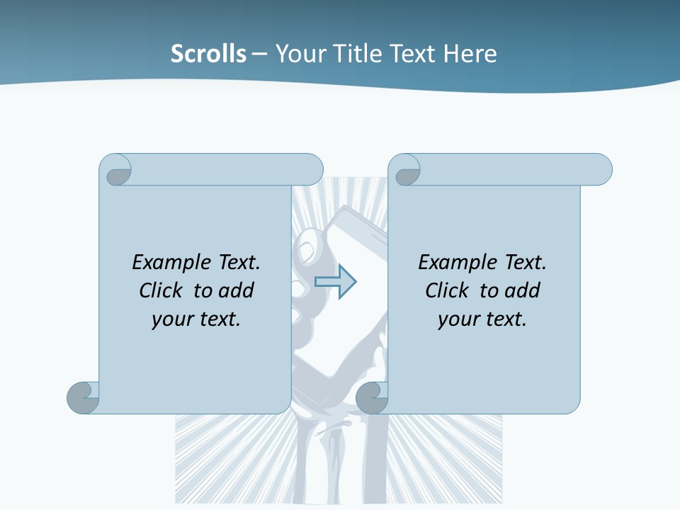 Telecommunication Advertise Application PowerPoint Template