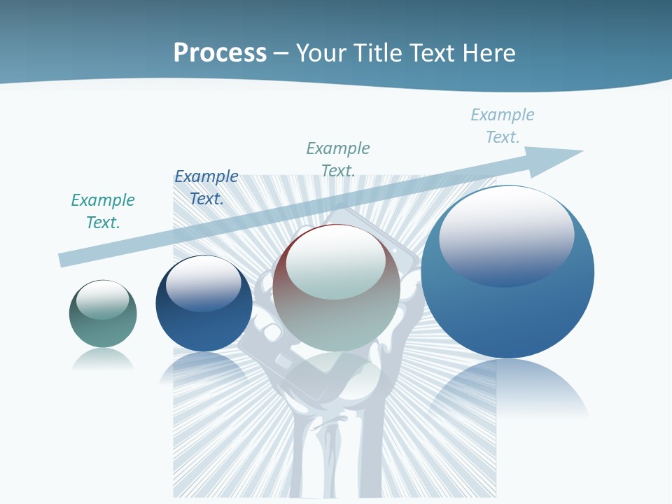 Telecommunication Advertise Application PowerPoint Template