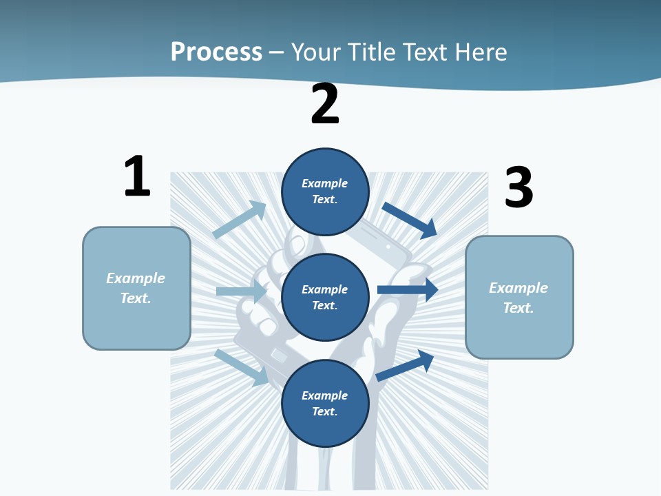 Telecommunication Advertise Application PowerPoint Template