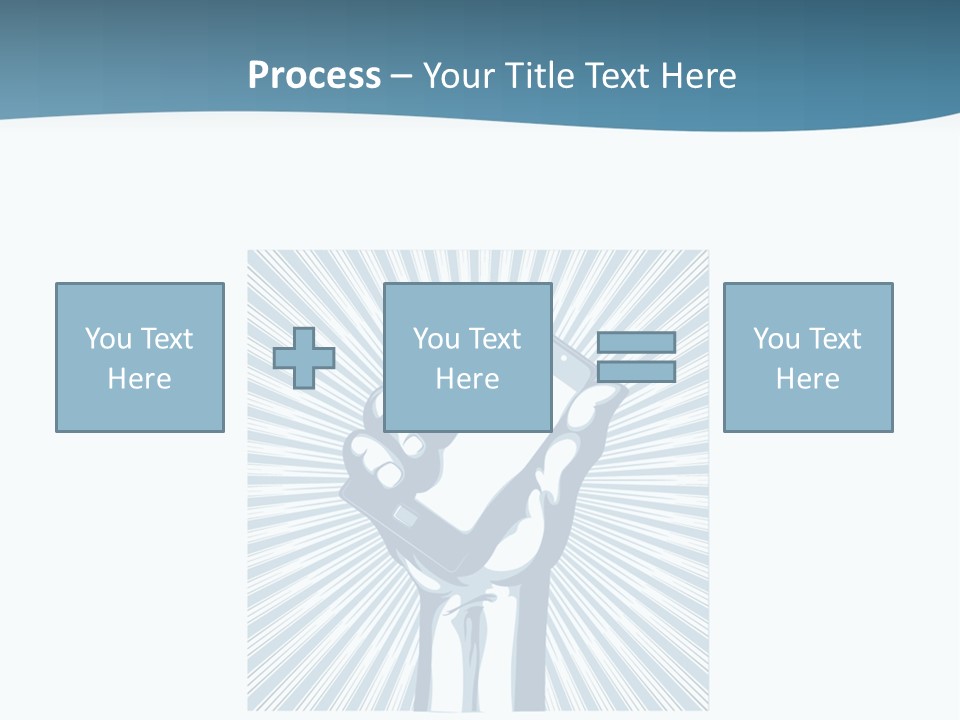 Telecommunication Advertise Application PowerPoint Template