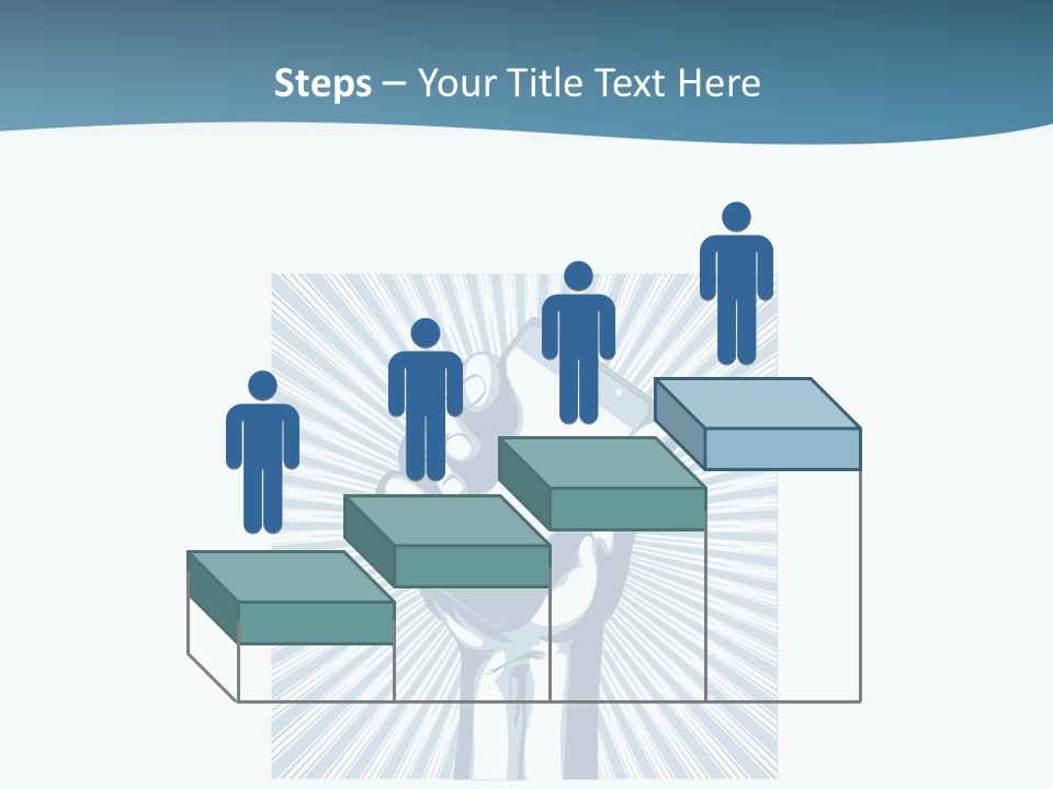 Telecommunication Advertise Application PowerPoint Template