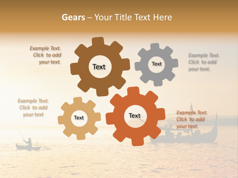 Yellow Evening Relax PowerPoint Template