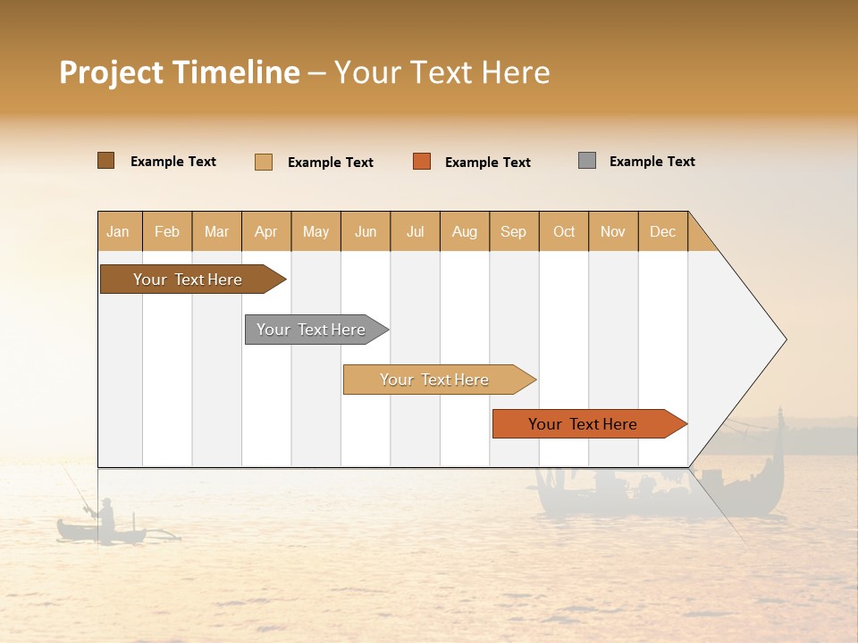Yellow Evening Relax PowerPoint Template