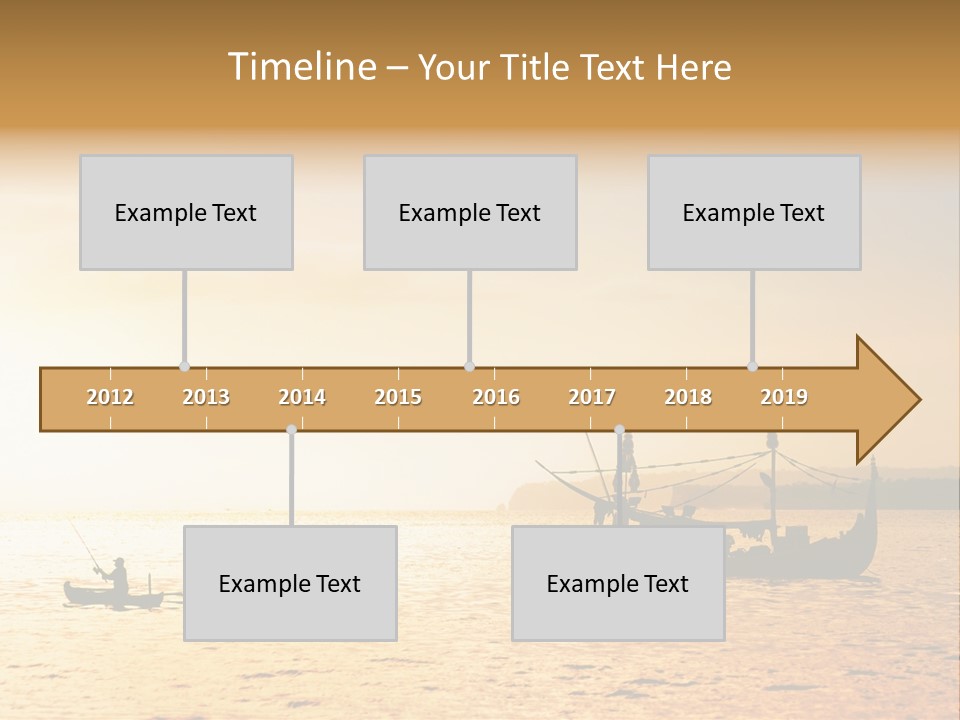 Yellow Evening Relax PowerPoint Template