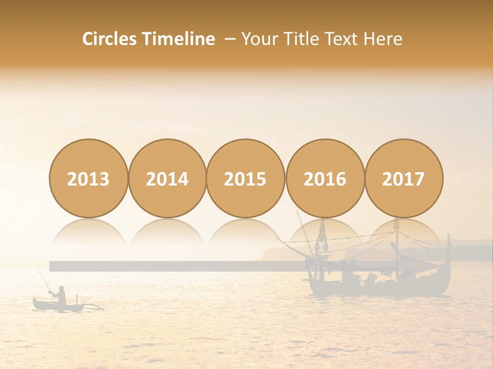 Yellow Evening Relax PowerPoint Template