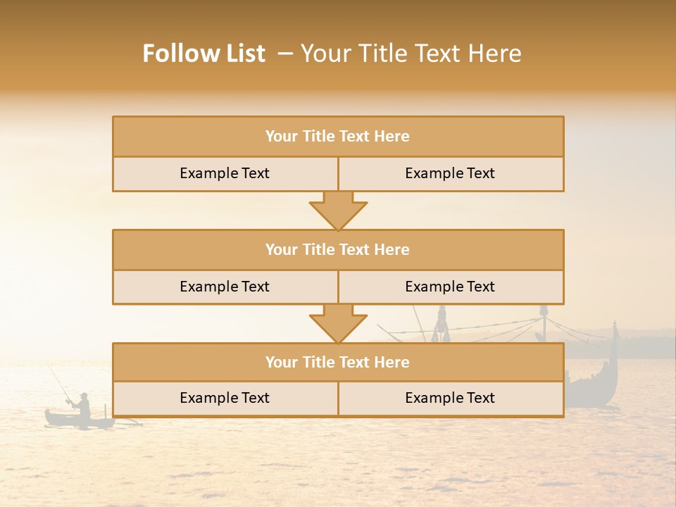 Yellow Evening Relax PowerPoint Template