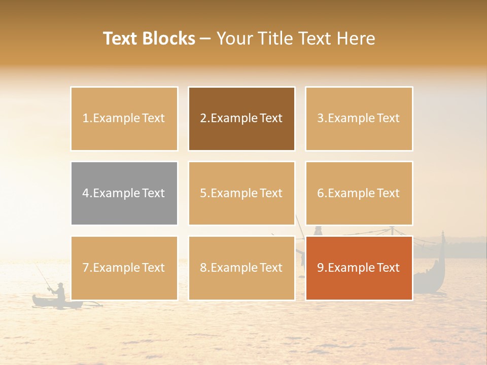 Yellow Evening Relax PowerPoint Template