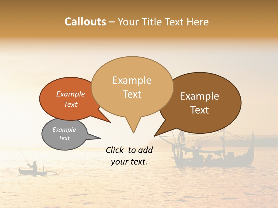 Yellow Evening Relax PowerPoint Template