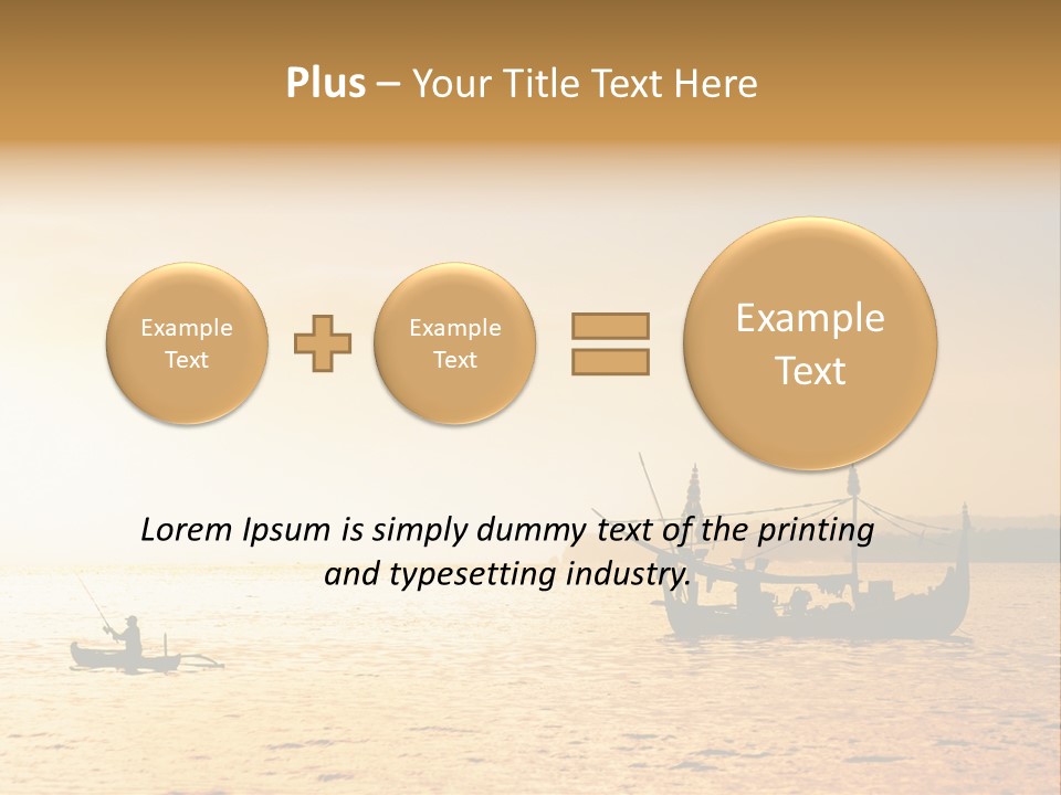 Yellow Evening Relax PowerPoint Template