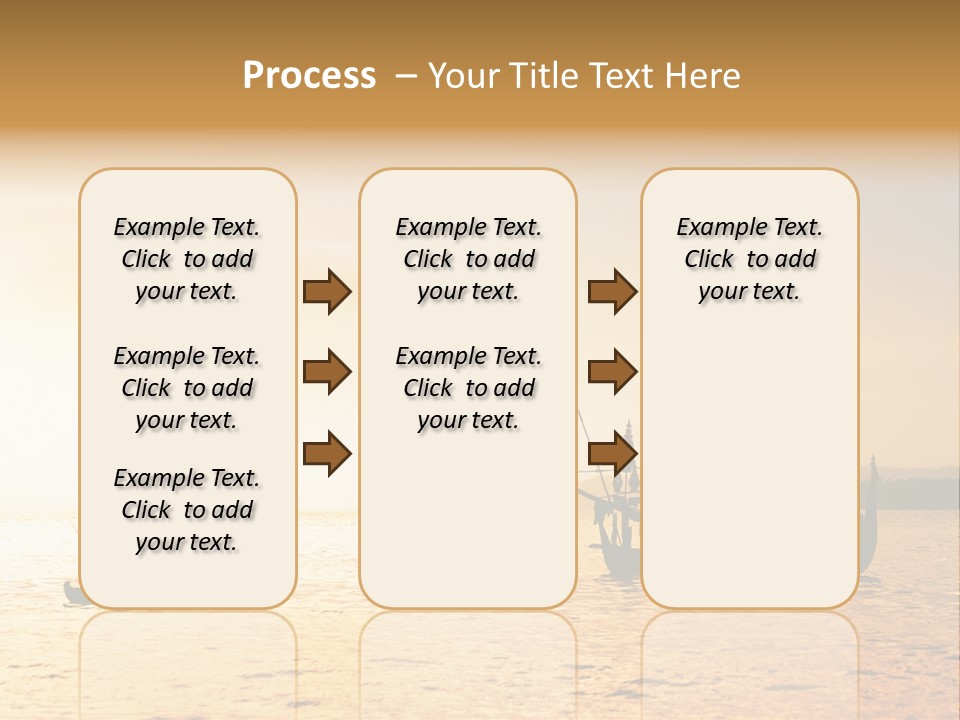 Yellow Evening Relax PowerPoint Template