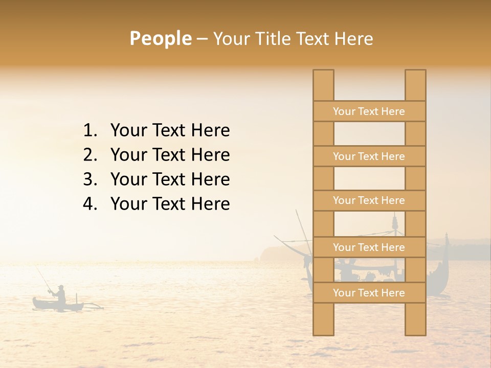 Yellow Evening Relax PowerPoint Template