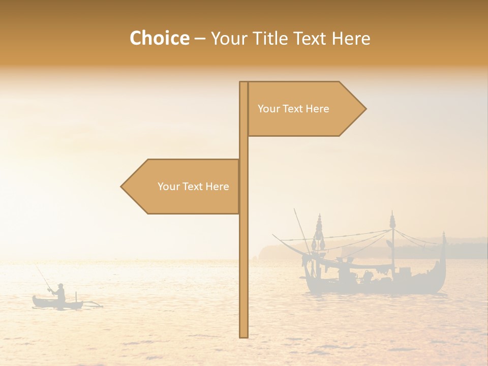 Yellow Evening Relax PowerPoint Template