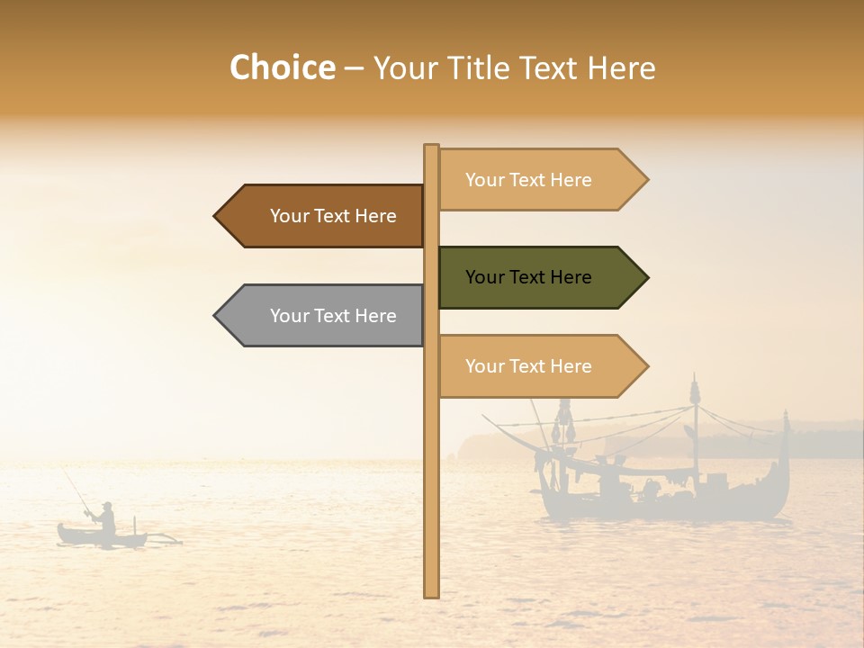 Yellow Evening Relax PowerPoint Template