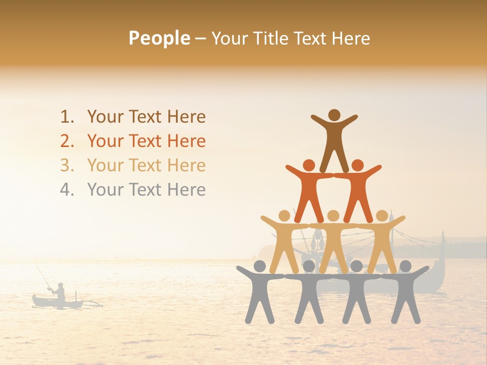 Yellow Evening Relax PowerPoint Template