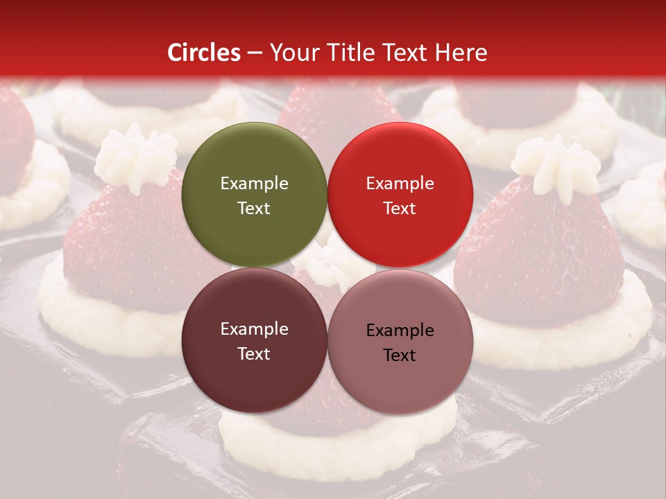 Brown Holiday Brownie PowerPoint Template