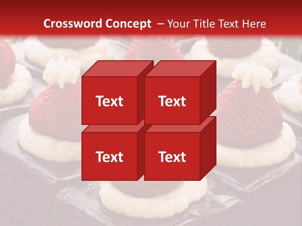 Brown Holiday Brownie PowerPoint Template