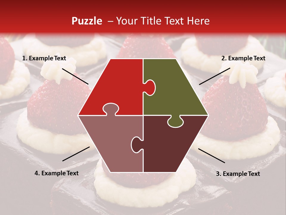 Brown Holiday Brownie PowerPoint Template