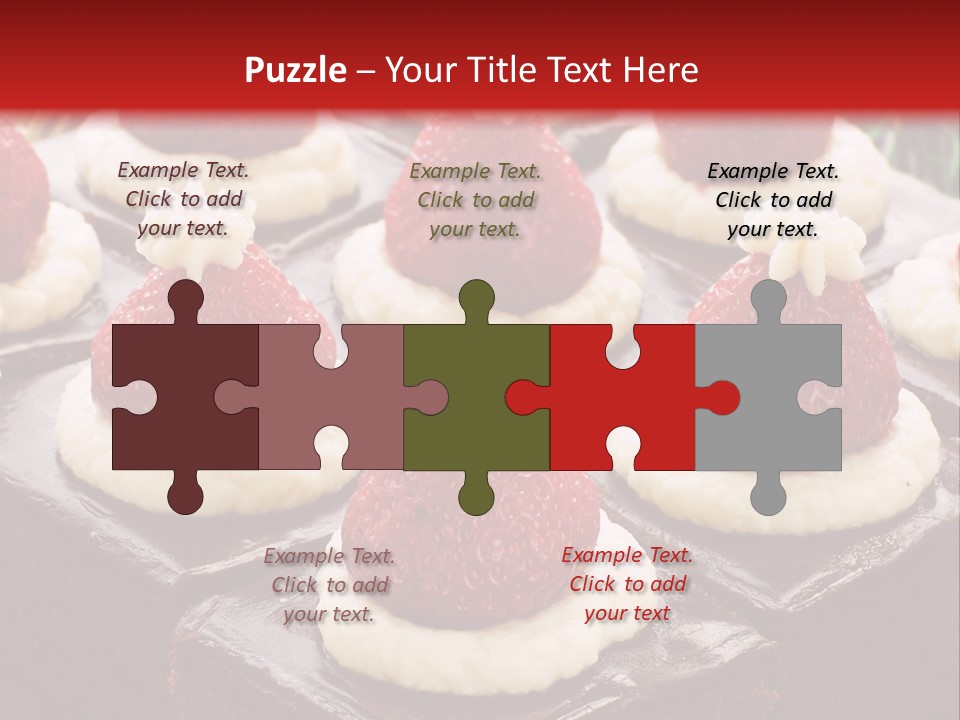 Brown Holiday Brownie PowerPoint Template