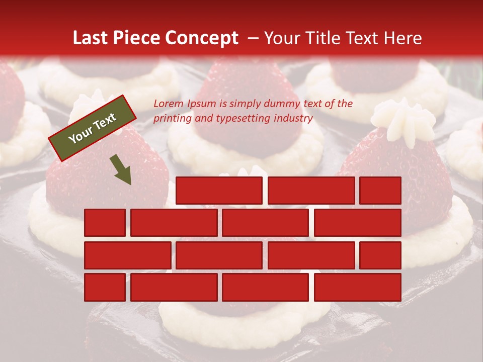 Brown Holiday Brownie PowerPoint Template