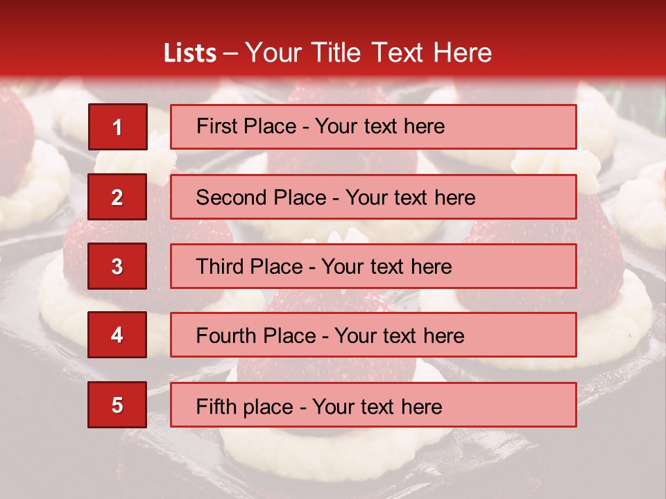 Brown Holiday Brownie PowerPoint Template