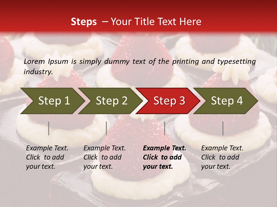 Brown Holiday Brownie PowerPoint Template