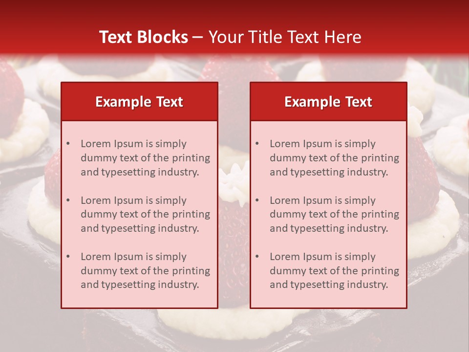Brown Holiday Brownie PowerPoint Template